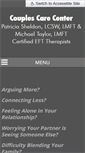 Mobile Screenshot of couplescarecenter.org