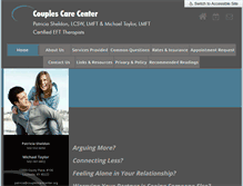 Tablet Screenshot of couplescarecenter.org
